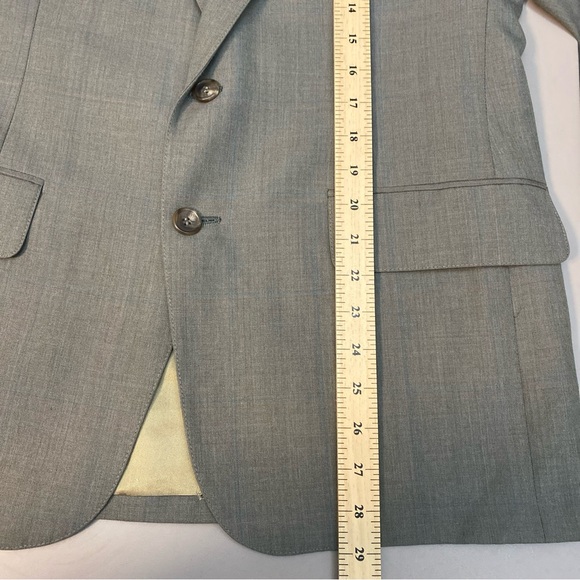 2 Pc Vintage Mens Hubbard Co Suit-chest 42S , pants 34x27 Tailored Laynes KY USA - Picture 7 of 15